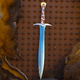 Illustration for article titled Real life version of the Hobbit's Sting sword glows blue too